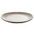 CONJUNTO 2 PRATOS PARA SOBREMESA DE PORCELANA PÉTALA AREIA MATT 20CM - WOLFF - Imagem 1