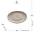 CONJUNTO 2 PRATOS PARA SOBREMESA DE PORCELANA PÉTALA AREIA MATT 20CM - WOLFF - Imagem 2