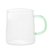CONJUNTO 2 CANECAS DE VIDRO BOROSSILICATO COM ALÇA FUN VERDE 320ML - WOLFF - Imagem 2
