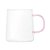 CONJUNTO 2 CANECAS DE VIDRO BOROSSILICATO COM ALÇA FUN ROSA 320ML - WOLFF - Imagem 3