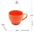 CONJUNTO 2 CANECAS DE CERÂMICA RETRÔ LARANJA 350ML - WOLFF - Imagem 2