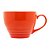 CONJUNTO 2 CANECAS DE CERÂMICA RETRÔ LARANJA 350ML - WOLFF - Imagem 3