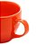 CONJUNTO 2 CANECAS DE CERÂMICA RETRÔ LARANJA 350ML - WOLFF - Imagem 4