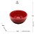 CONJUNTO 2 BOWLS DE CERÂMICA RETRÔ VERMELHO 14CM X 7CM - WOLFF - Imagem 2