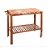 CARRINHO DE MADEIRA COM APOIO PARA CHURRASCO TECA INVERTIDA 102CM X 45CM X 92CM - WOLFF CRAFT - Imagem 1