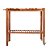 CARRINHO DE MADEIRA COM APOIO PARA CHURRASCO TECA INVERTIDA 102CM X 45CM X 92CM - WOLFF CRAFT - Imagem 3