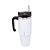 CANECA TÉRMICA PAREDE DUPLA SLIMTERM COM BASE ERGONÔMICA E CANUDO CINZA 890ML - WOLFF - Imagem 1