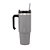 CANECA TÉRMICA PAREDE DUPLA SLIMTERM COM BASE ERGONÔMICA E CANUDO BRANCA 890ML - WOLFF - Imagem 3