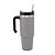CANECA TÉRMICA PAREDE DUPLA SLIMTERM COM BASE ERGONÔMICA E CANUDO BRANCA 890ML - WOLFF - Imagem 2