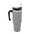 CANECA TÉRMICA PAREDE DUPLA SLIMTERM COM BASE ERGONÔMICA E CANUDO BRANCA 890ML - WOLFF - Imagem 1