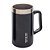 CANECA TÉRMICA PARA CERVEJA DE AÇO INOX PRETA 500ML - WOLFF - Imagem 2
