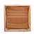 CAIXOTE DE MADEIRA COM SISAL PINUS 35CM X 35CM X 23CM - WOODART - Imagem 4
