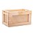 CAIXOTE DE MADEIRA COM SISAL PINUS 30CM X 18CM X 18CM - WOODART - Imagem 2
