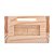 CAIXOTE DE MADEIRA COM SISAL PINUS 20CM X 20CM X 13CM - WOODART - Imagem 3