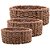 CONJUNTO 3 CESTAS REDONDAS DE FIBRA NATURAL - WOLFF - Imagem 1