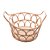 CESTO DECORATIVO DE RATTAN COM ALÇA NATURE 30CM X 30CM X 14CM - WOLFF - Imagem 3