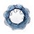 CENTRO DE MESA DE VIDRO ITALY AZUL 12CM X 12CM X 9,5CM - WOLFF - Imagem 4