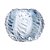 CENTRO DE MESA DE VIDRO ITALY AZUL 12CM X 12CM X 9,5CM - WOLFF - Imagem 3