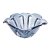 CENTRO DE MESA DE VIDRO ITALY AZUL 11,5CM X 7CM - WOLFF - Imagem 1