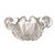 CENTRO DE MESA DE VIDRO ITALY 24CM X 11CM - WOLFF - Imagem 3