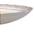 CENTRO DE MESA DE VIDRO ICE QUEEN EDGED 40CM X 7CM - WOLFF - Imagem 3