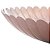 CENTRO DE MESA DE VIDRO IBIS ROSE 40CM X 8,5CM - WOLFF - Imagem 4