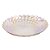 CENTRO DE MESA DE VIDRO BELGRAVIA HEAVY LUSTER 40CM X 7CM - WOLFF - Imagem 3