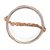 CASTIÇAL DE VIDRO E FIBRA NATURAL 10CM X 10CM - WOLFF - Imagem 4