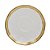XÍCARA DE CAFÉ DE PORCELANA DUBAI BRANCO E DOURADO 90ML - WOLFF - Imagem 5