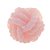 VELA DE PARAFINA NÓ ROSÉ 7CM X 6CM - WOLFF - Imagem 4