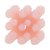 VELA DE PARAFINA HEART CUBE ROSÉ 6,5CM - WOLFF - Imagem 4