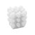 VELA DE PARAFINA HEART CUBE BRANCA 6,5CM - WOLFF - Imagem 1