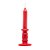 VELA DE PARAFINA CLASSIC VERMELHA 6CM X 6CM X 16,5CM - WOLFF - Imagem 1