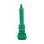 VELA DE PARAFINA CLASSIC VERDE 7,5CM X 7,5CM X 25CM - WOLFF - Imagem 2