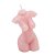 VELA DE PARAFINA BUSTO NUDE 6CM X 4,5CM X 9CM - WOLFF - Imagem 1