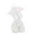 VELA DE PARAFINA BUSTO BRANCA 6CM X 4,5CM X 9CM - WOLFF - Imagem 1