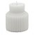 VELA DE CERA CYLINDER BRANCA 7CM X 7,5CM - WOLFF - Imagem 2