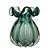 VASO DE VIDRO ITALY VERDE ESMERALDA 13CM X 17CM - WOLFF - Imagem 3
