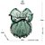 VASO DE VIDRO ITALY VERDE ESMERALDA 10CM X 11CM - WOLFF - Imagem 2