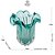 VASO DE VIDRO ITALY TIFFANY 18CM X 21CM - WOLFF - Imagem 2