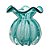 VASO DE VIDRO ITALY TIFFANY 11,5CM X 13CM - WOLFF - Imagem 3