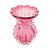 VASO DE VIDRO ITALY ROSA E DOURADO 9,5CM X 14CM - WOLFF - Imagem 1