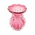 VASO DE VIDRO ITALY ROSA E DOURADO 7,5CM X 12CM - WOLFF - Imagem 1