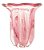 VASO DE VIDRO ITALY ROSA E DOURADO 18CM X 18,5CM - WOLFF - Imagem 3