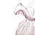 VASO DE VIDRO ITALY ROSA CLARO 10CM X 11CM - WOLFF - Imagem 4