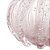 VASO DE VIDRO ITALY ROSA CLARO 10CM X 11CM - WOLFF - Imagem 5