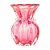 VASO DE VIDRO ITALY ROSA 9,5CM X 14CM - WOLFF - Imagem 3