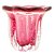VASO DE VIDRO ITALY ROSA 18CM X 18,5CM - WOLFF - Imagem 3