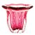VASO DE VIDRO ITALY ROSA 18CM X 18,5CM - WOLFF - Imagem 2