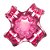 VASO DE VIDRO ITALY ROSA 14CM X 13CM - WOLFF - Imagem 4